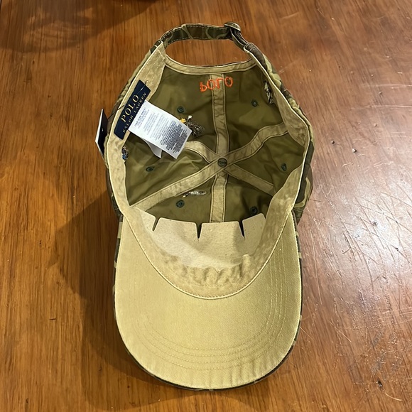 Polo Ralph Lauren Bear Sportsman camo camouflage Hat Cap Size Men’s Big and Tall - Picture 8 of 16
